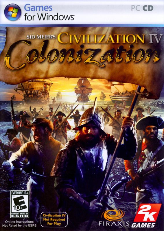 Other for Sid Meier's Civilization IV: Colonization (Windows): Keep Case - Front