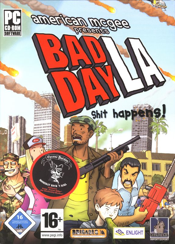 Front Cover for American McGee presents Bad Day LA (Windows)