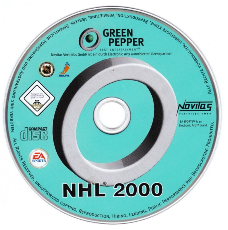 Media for NHL 2000 (Windows) (Green Pepper release (#169))