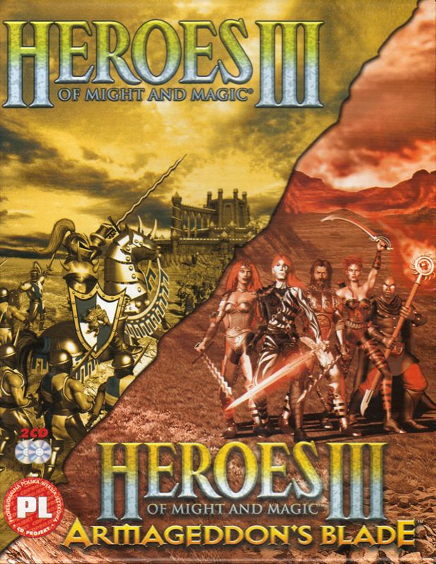 Front Cover for Heroes of Might and Magic III: Double Pack (Windows)