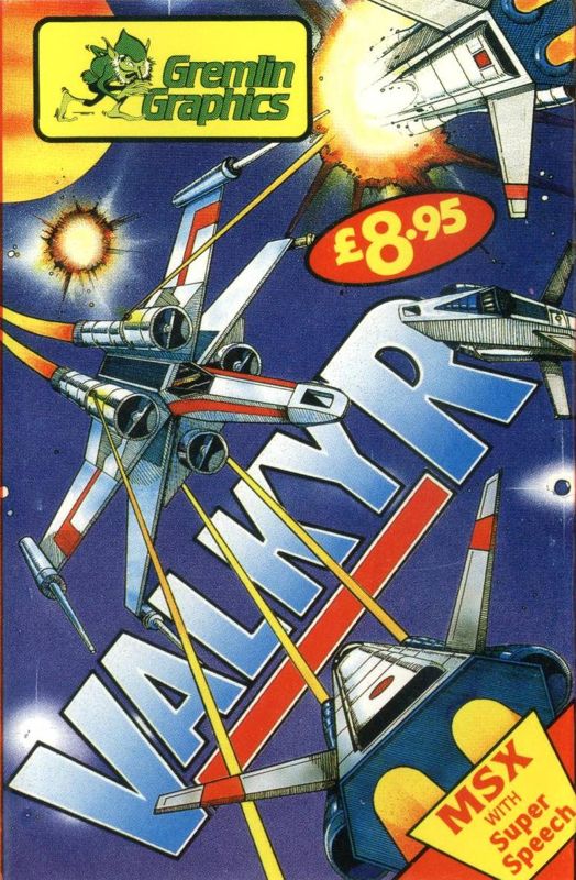 Front Cover for VALKYR (MSX)