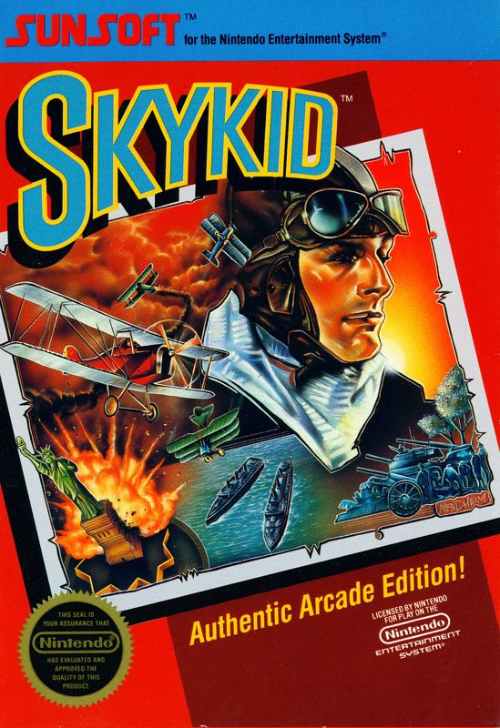 Front Cover for Sky Kid (NES)