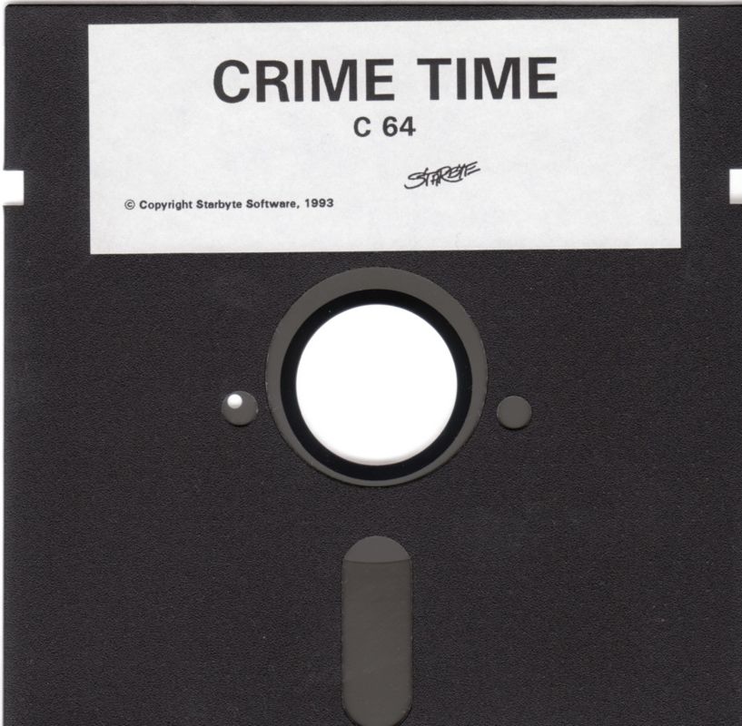 Media for Crime Time (Commodore 64) (TopShots Release)