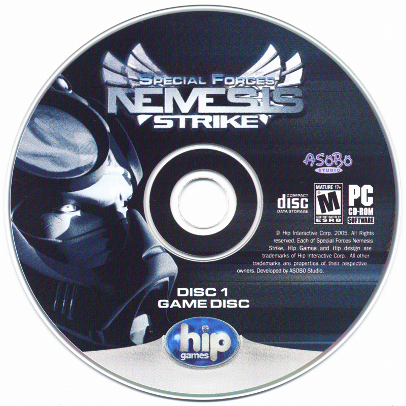 Media for Special Forces: Nemesis Strike (Windows): Disc 1