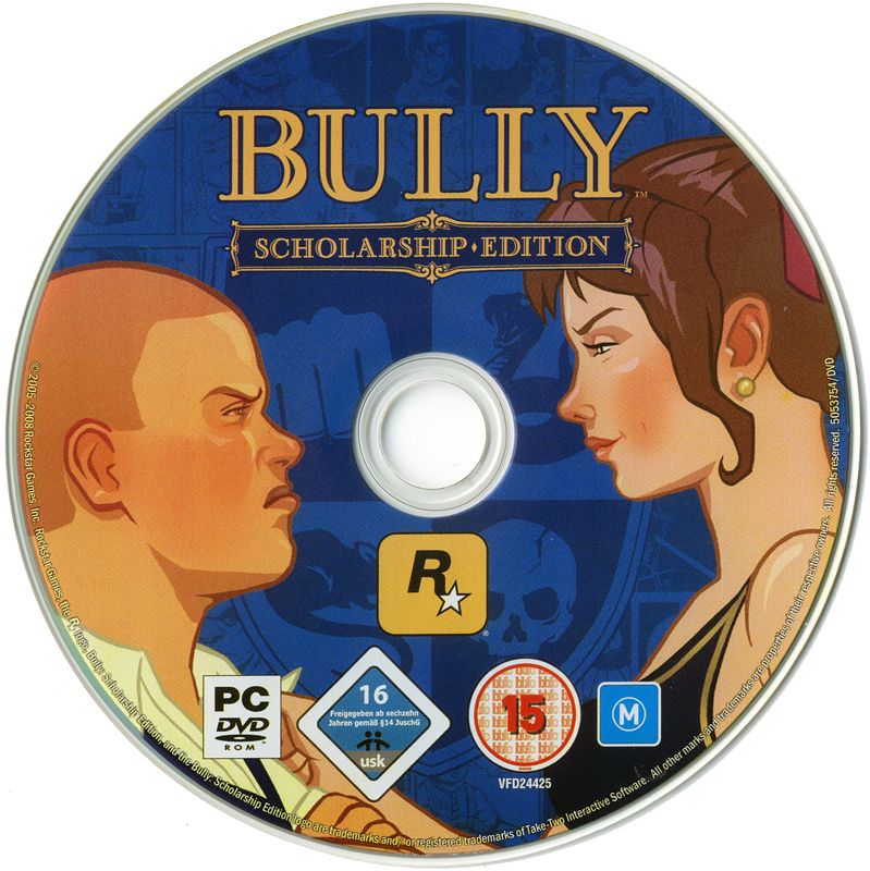 Bully: Scholarship Edition cover or packaging material - MobyGames