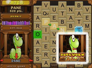Front Cover for Bookworm Deluxe (Windows) (WildGames release)