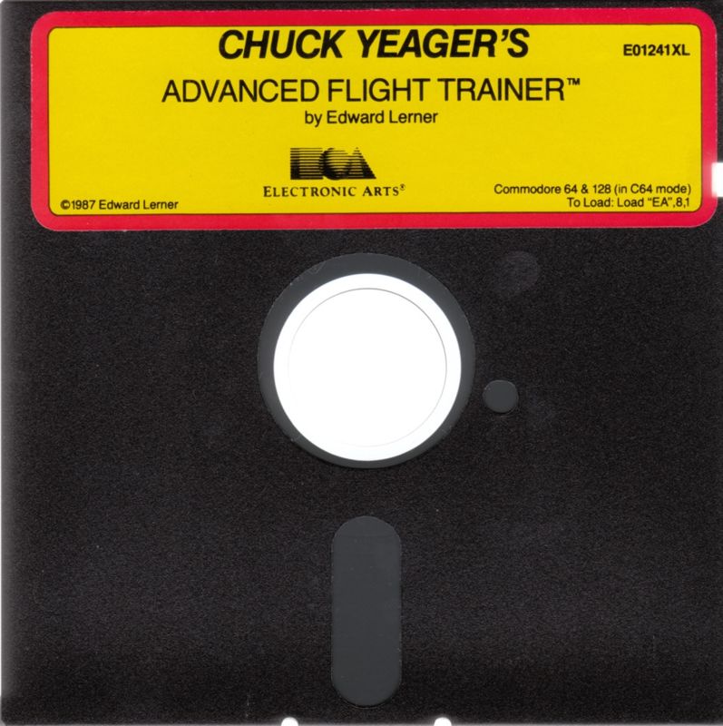 Media for Chuck Yeager's Advanced Flight Simulator (Commodore 64)