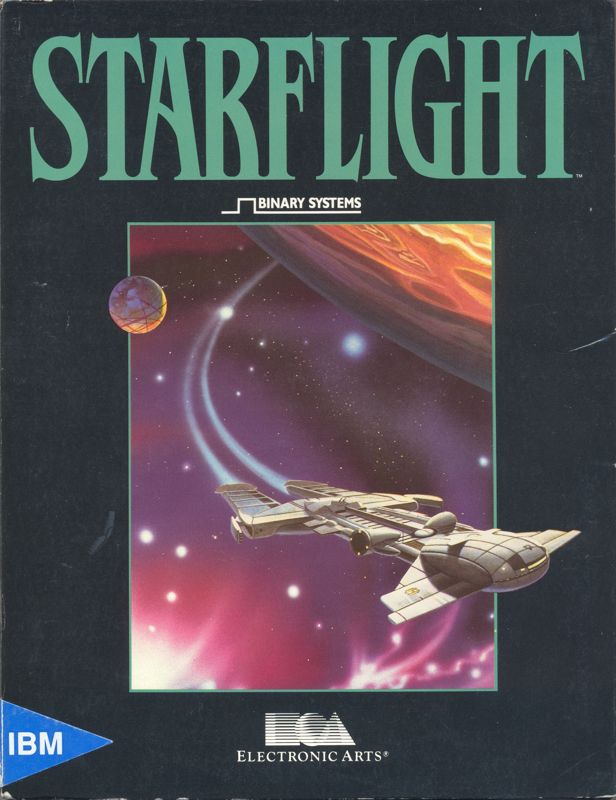 Front Cover for Starflight (DOS) (5.25" Floppy Disk release (1989))