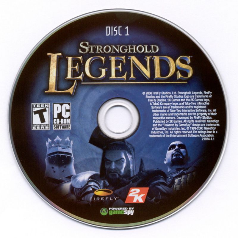 Stronghold Legends cover or packaging material - MobyGames