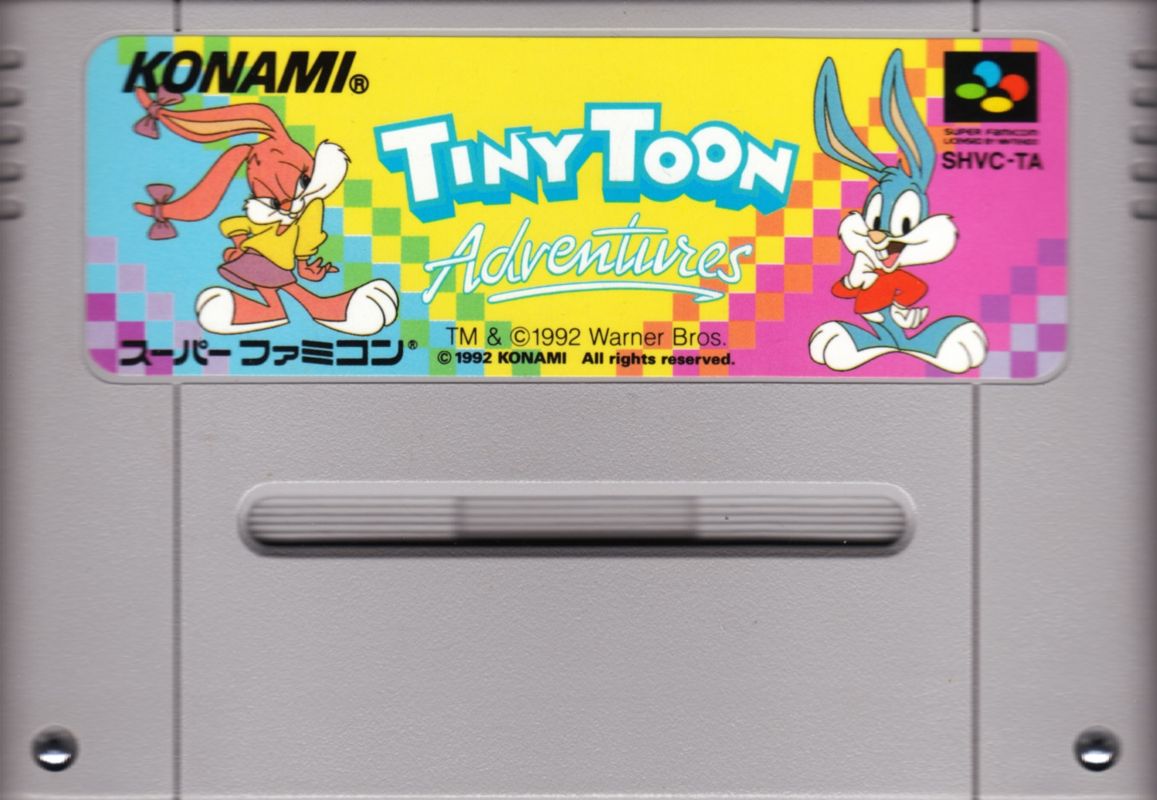 Tiny Toon Adventures Buster Busts Loose Cover Or Packaging Material MobyGames