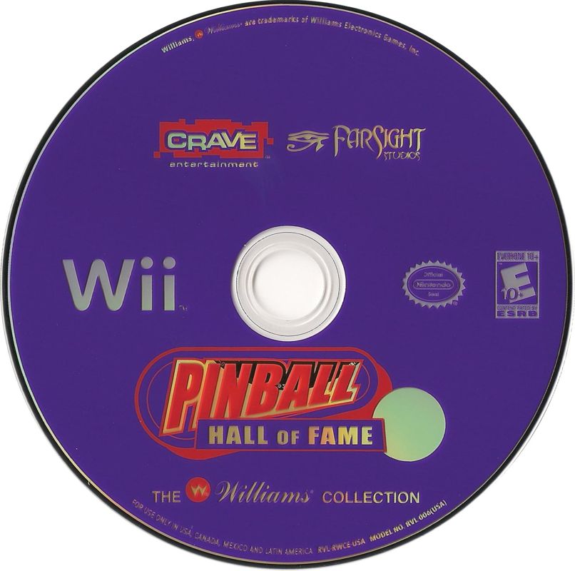 Media for Pinball Hall of Fame: The Williams Collection (Wii)