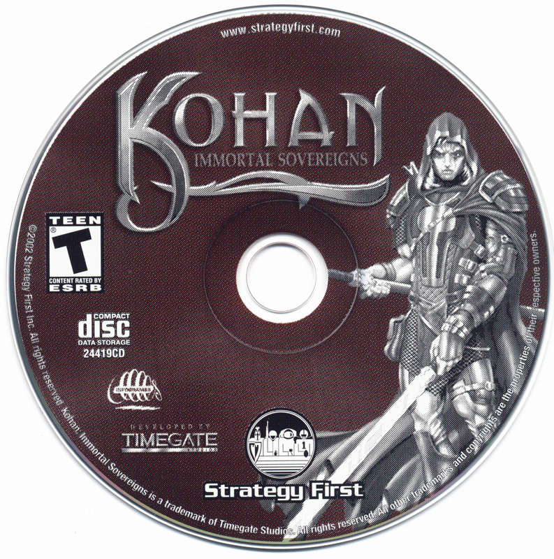 Kohan: Immortal Sovereigns cover or packaging material - MobyGames