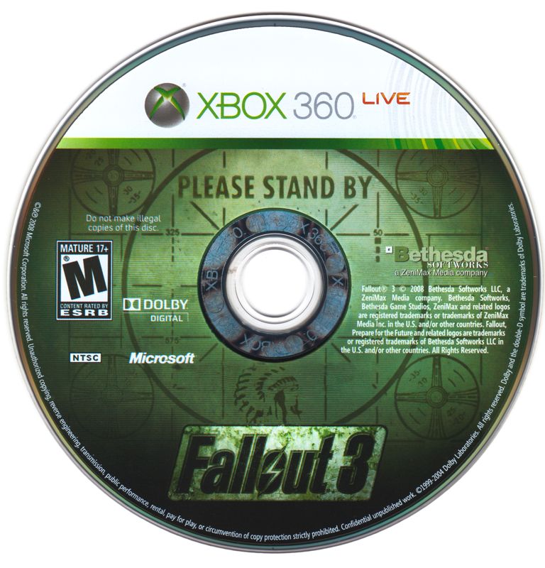 Media for Fallout 3 (Xbox 360)