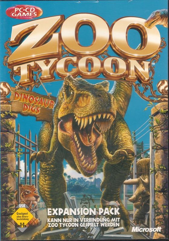 Front Cover for Zoo Tycoon: Dinosaur Digs (Windows)