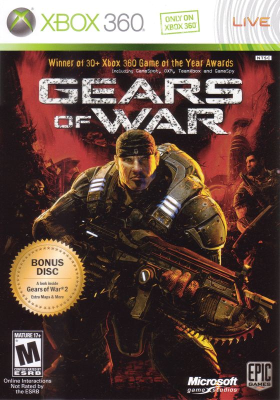 Front Cover for Gears of War (2-Disc Edition) (Xbox 360)