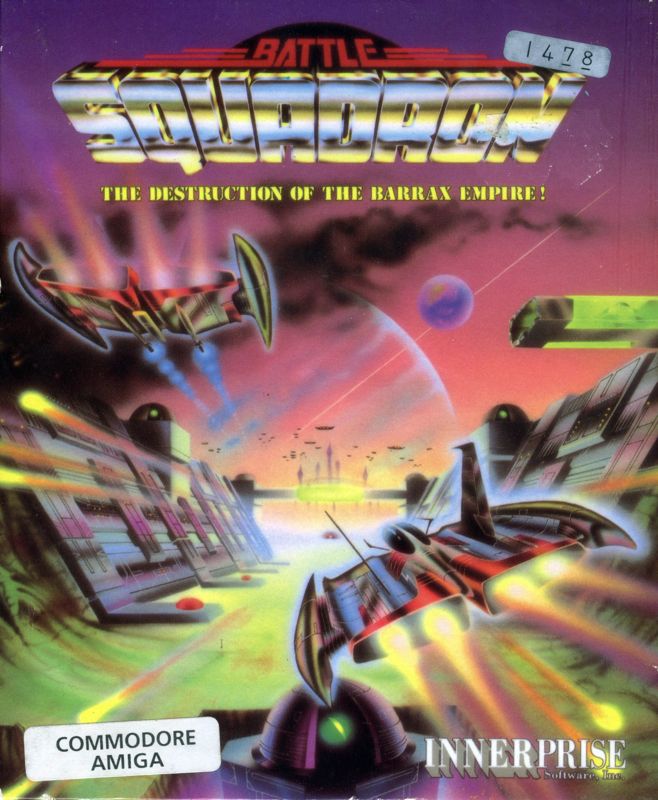 Front Cover for Battle Squadron (Amiga)