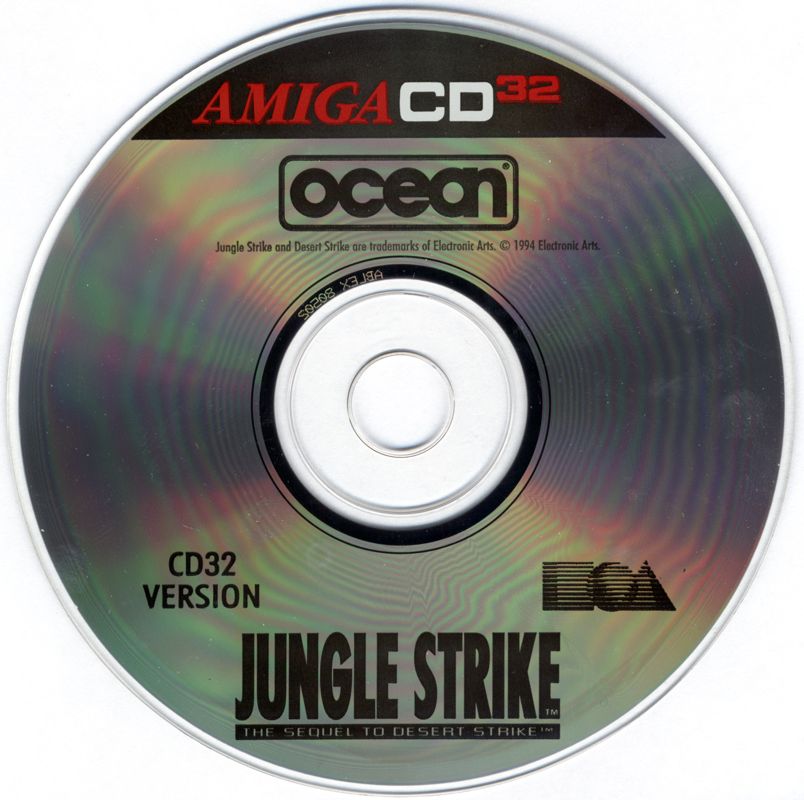 Media for Jungle Strike (Amiga CD32)