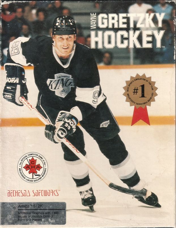 Front Cover for Wayne Gretzky Hockey (Amiga)