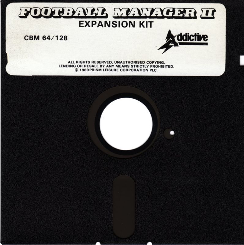 Media for Football Manager II: Expansion Kit (Commodore 64)