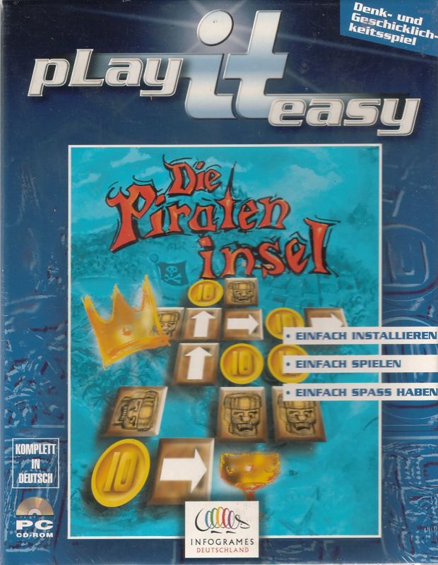 Front Cover for Die Pirateninsel (DOS and Windows) (play it easy release)
