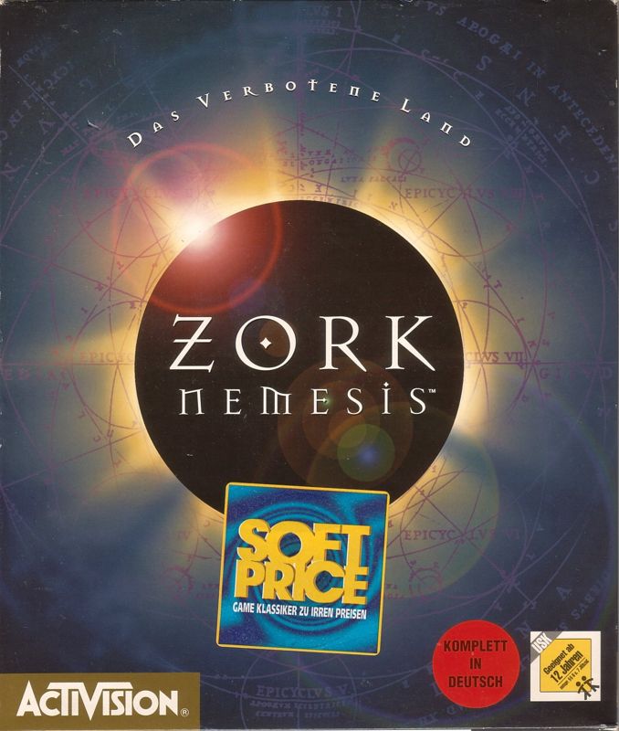 Front Cover for Zork Nemesis: The Forbidden Lands (DOS and Windows) (Soft Price release)