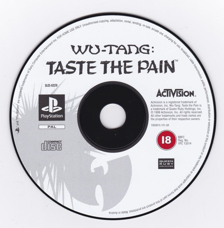 Media for Wu-Tang: Shaolin Style (PlayStation)