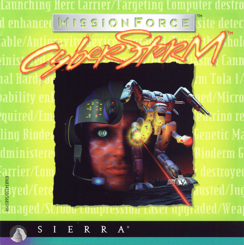 Other for MissionForce: CyberStorm (Windows): Jewel Case - Front