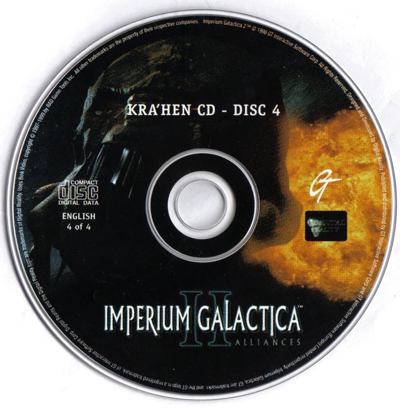 Media for Imperium Galactica II: Alliances (Windows): Disc 4