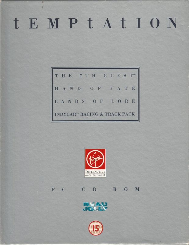 Front Cover for tEMPtAtION (DOS)