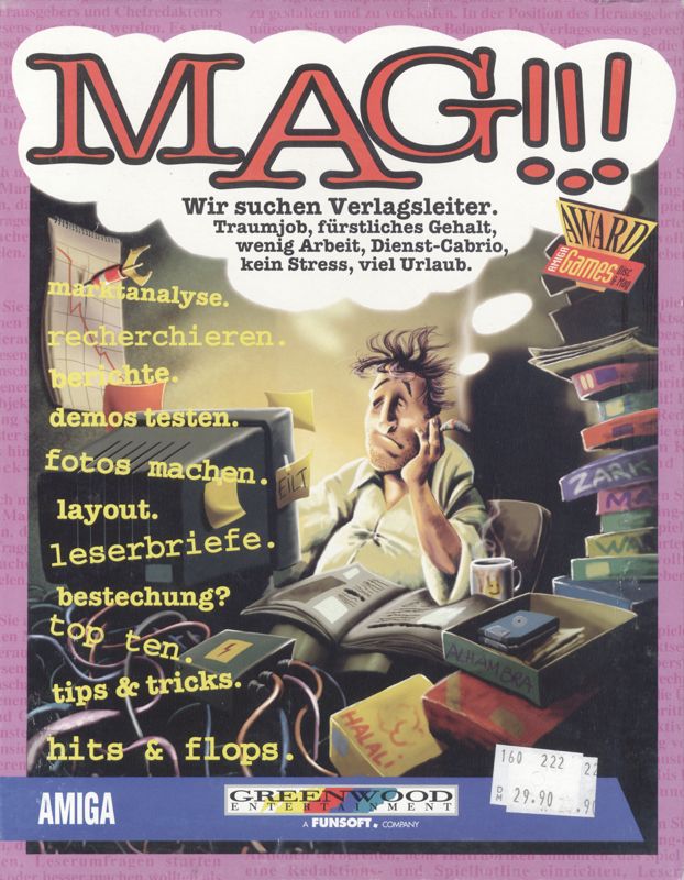 Front Cover for MAG!!! (Amiga and Amiga CD32)