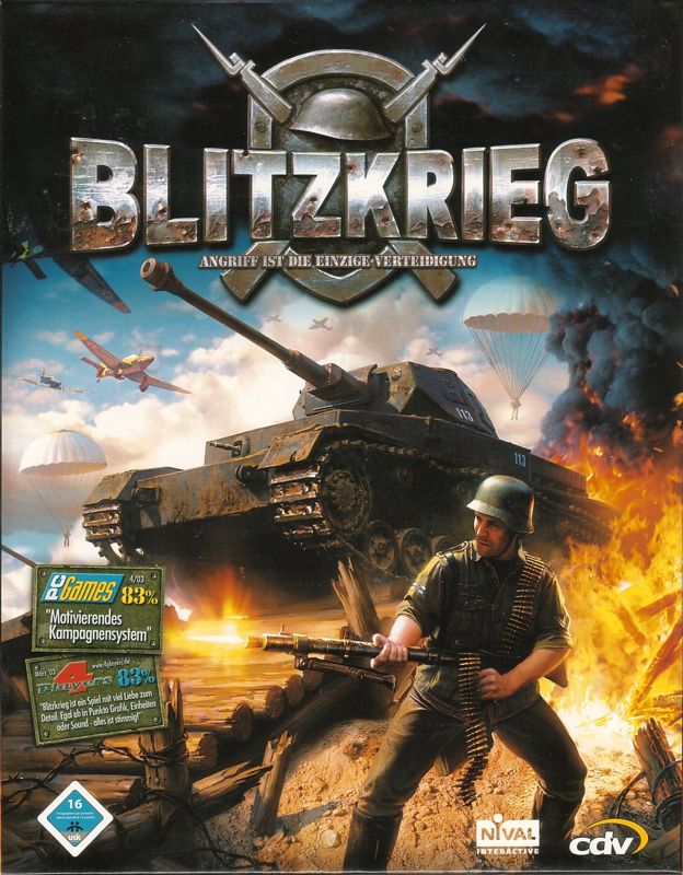 Front Cover for Blitzkrieg (Windows) (Re-Release)