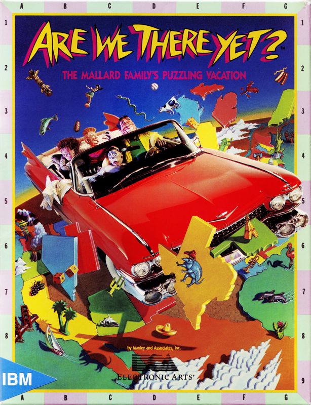 Front Cover for Are We There Yet? (DOS)