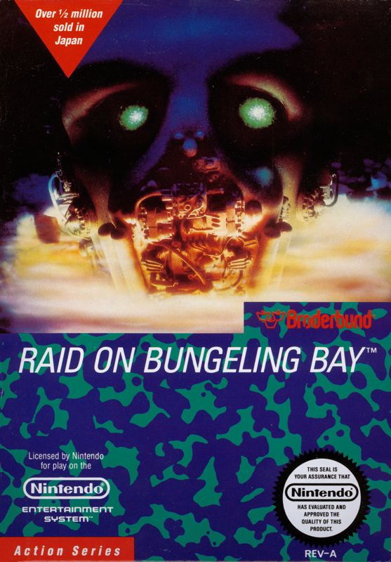 Front Cover for Raid on Bungeling Bay (NES)