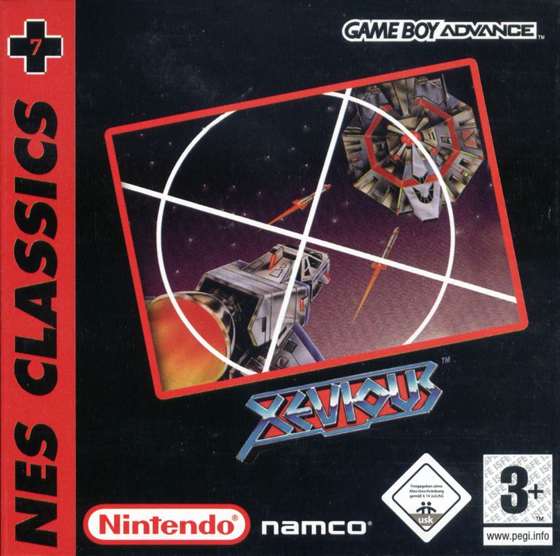 Front Cover for Xevious (Game Boy Advance)