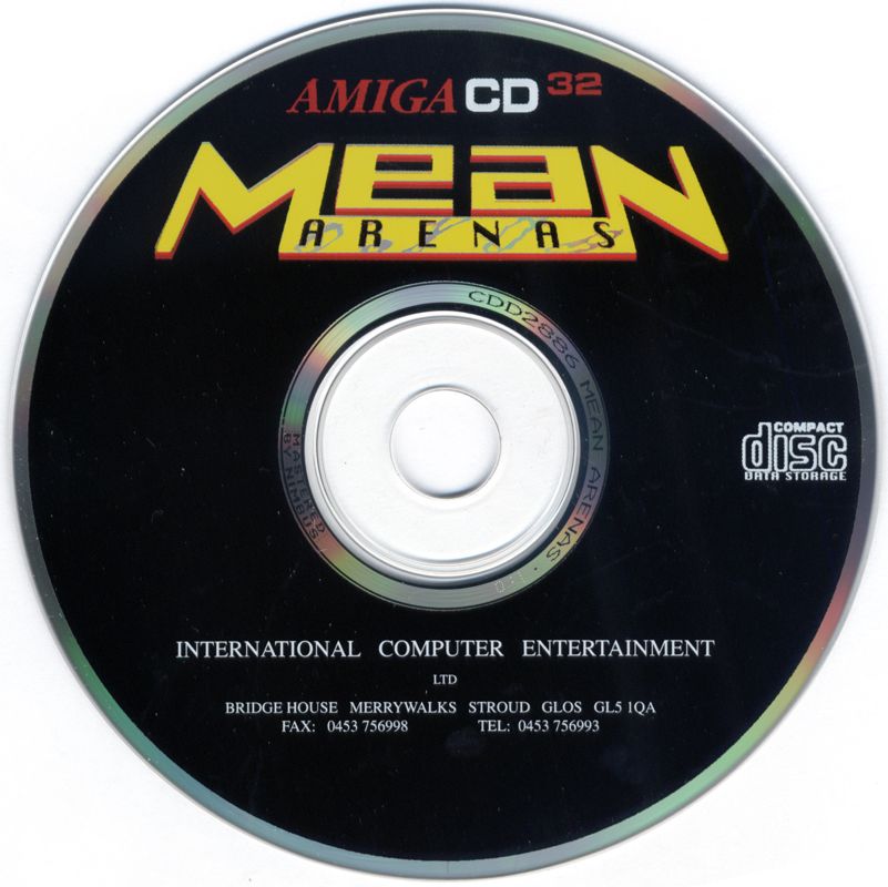 Media for Mean Arenas (Amiga CD32)