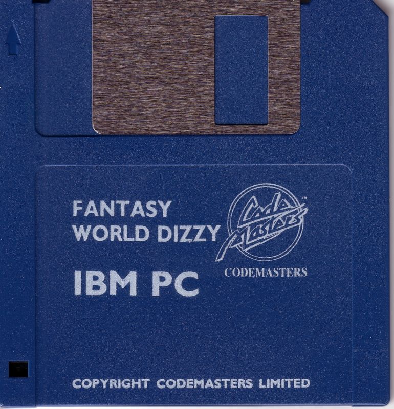 Media for Fantasy World Dizzy (DOS): 3.5" Disk