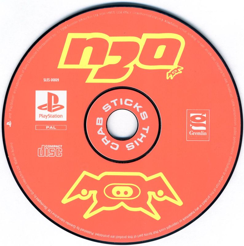Media for N2O Nitrous Oxide (PlayStation)