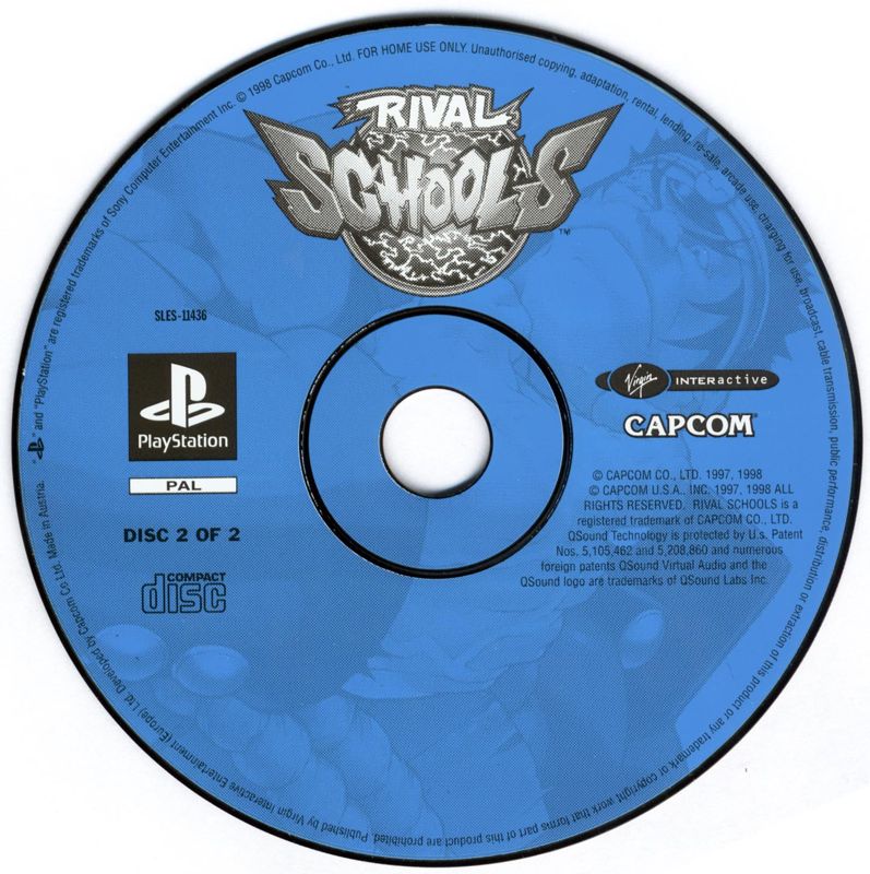Media for Rival Schools (PlayStation): Disc 2