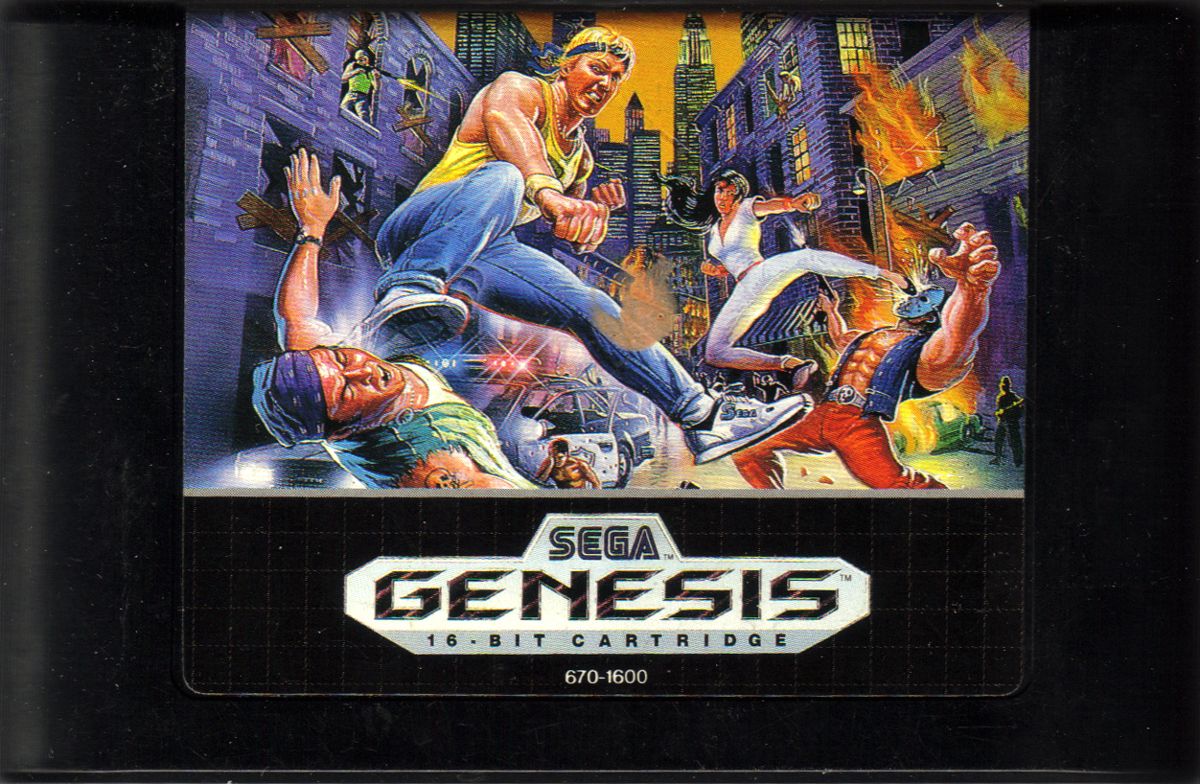 Media for Streets of Rage (Genesis) (Sega Classics release)