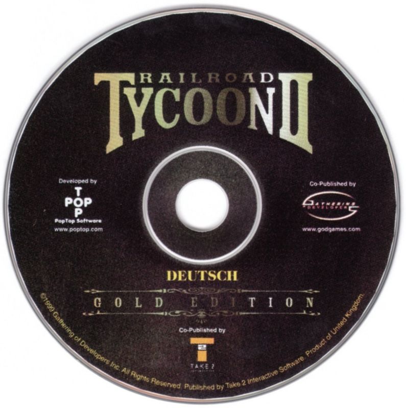 Media for Railroad Tycoon II: Gold Edition (Windows)
