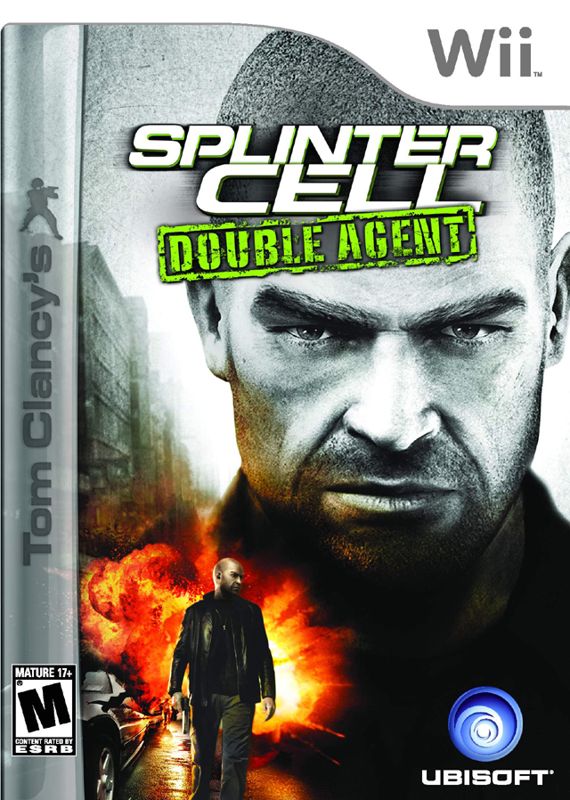 Front Cover for Tom Clancy's Splinter Cell: Double Agent (Wii)