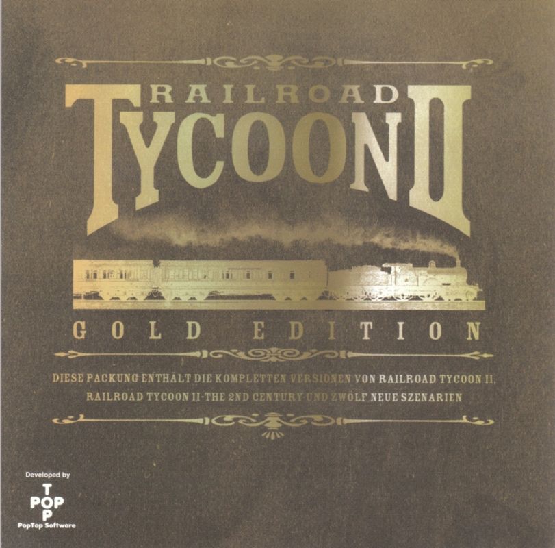 Other for Railroad Tycoon II: Gold Edition (Windows): Jewel Case - Front