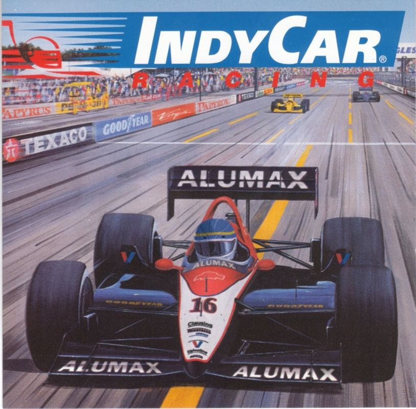 Other for IndyCar Racing (DOS) (White Label Release): Jewel Case - Front