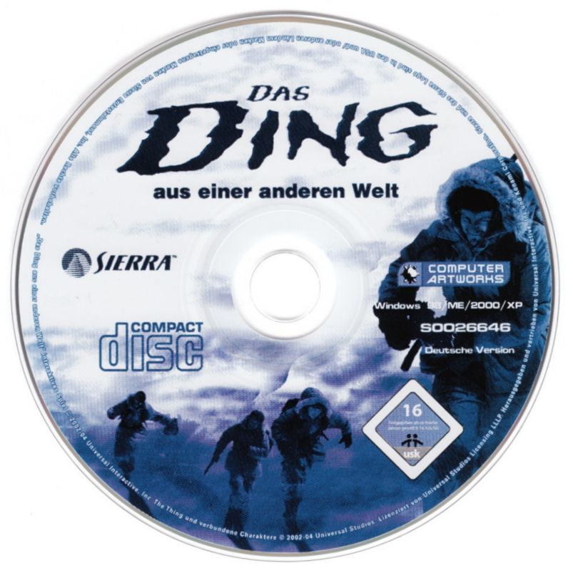 Media for The Thing (Windows) (Software Pyramide release)