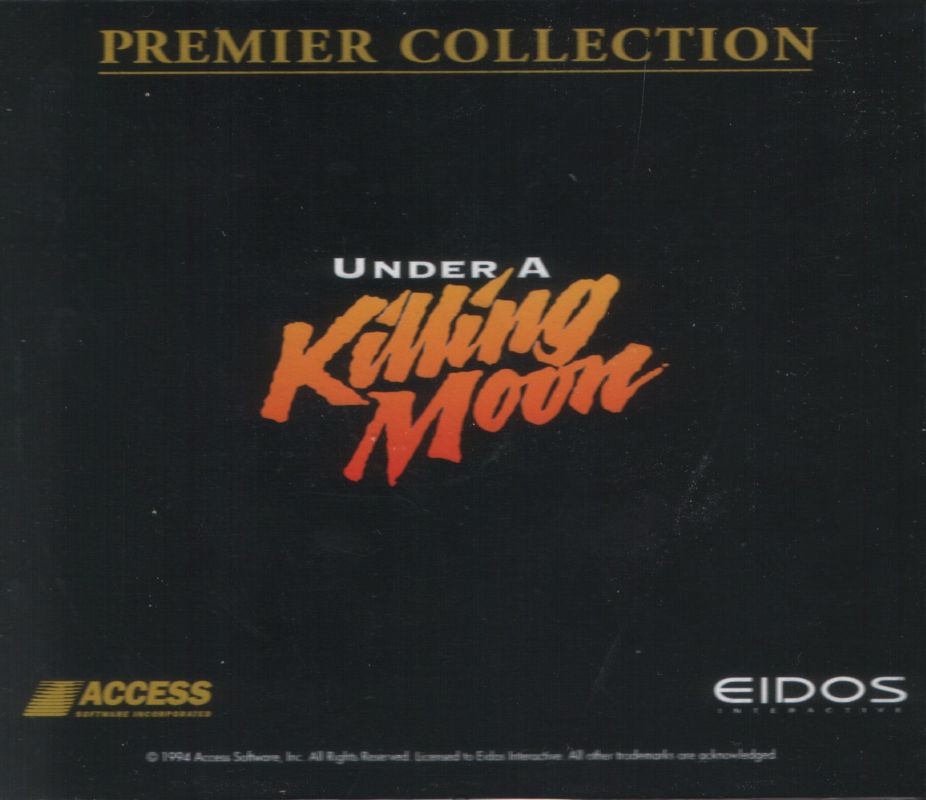 Other for Under a Killing Moon (DOS) (Eidos Premier Collection release): Jewel Case - Back
