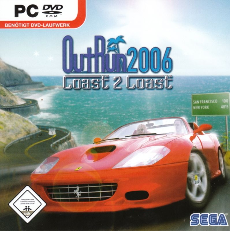 Front Cover for OutRun 2006: Coast 2 Coast (Windows) (Software Pyramide release)