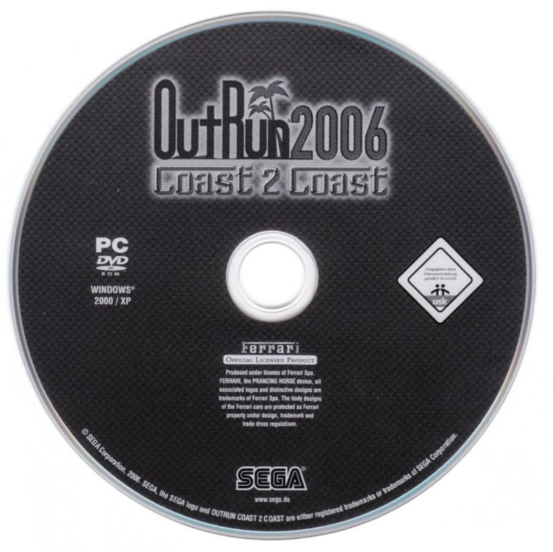 Media for OutRun 2006: Coast 2 Coast (Windows) (Software Pyramide release)