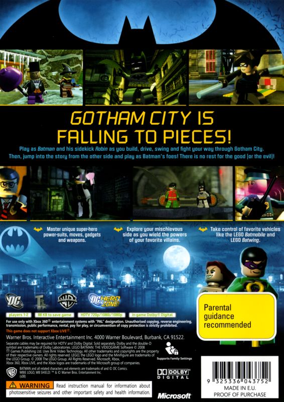 Lego best sale batman 720p