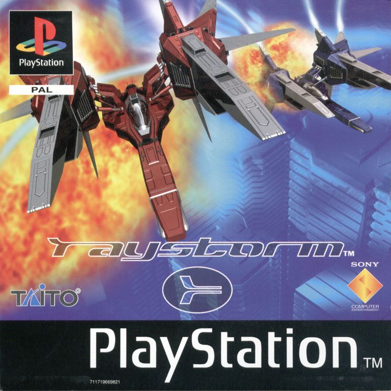 Front Cover for RayStorm (PlayStation)