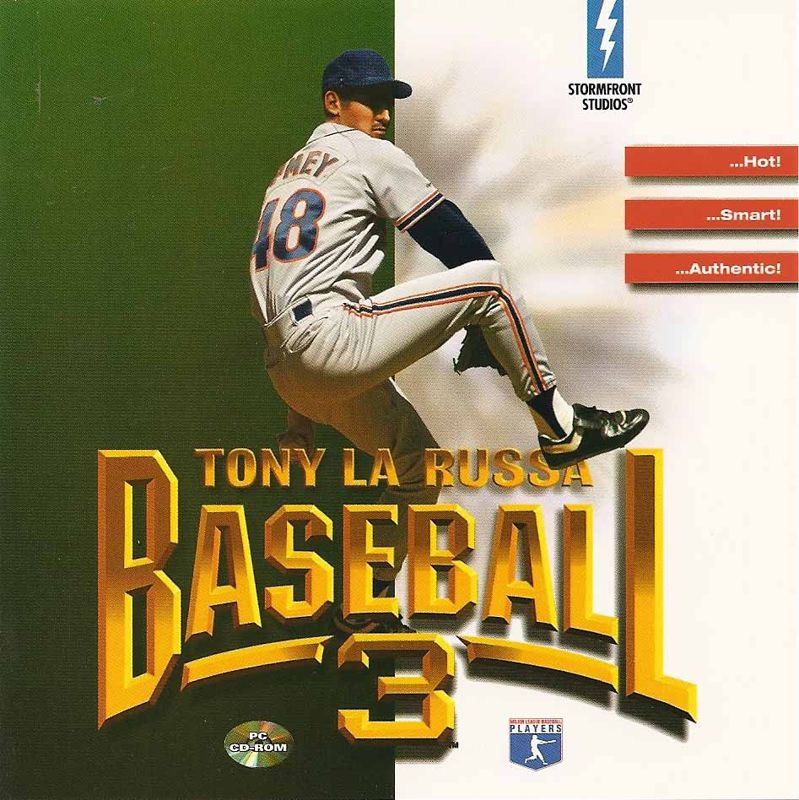 Other for Tony La Russa Baseball 3 (DOS): Jewel Case - Front